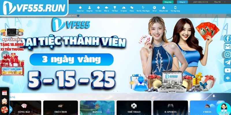 Vì sao nên đăng nhập VF555

