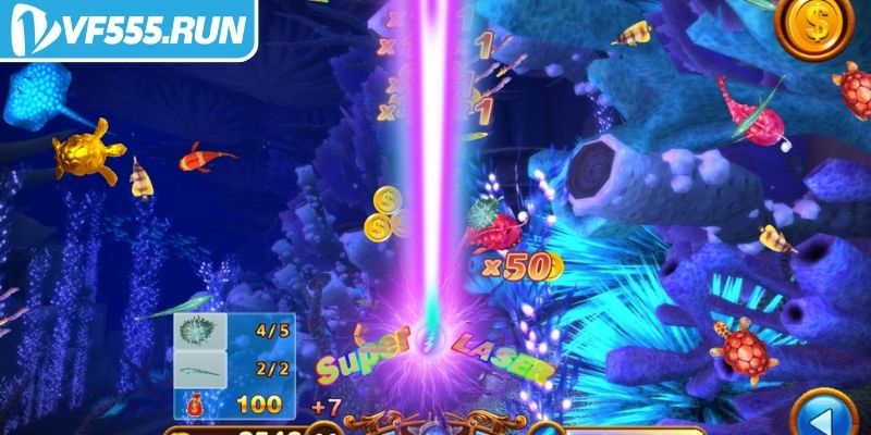 Mẹo chơi game bắn cá VF555 online ăn tiền thật