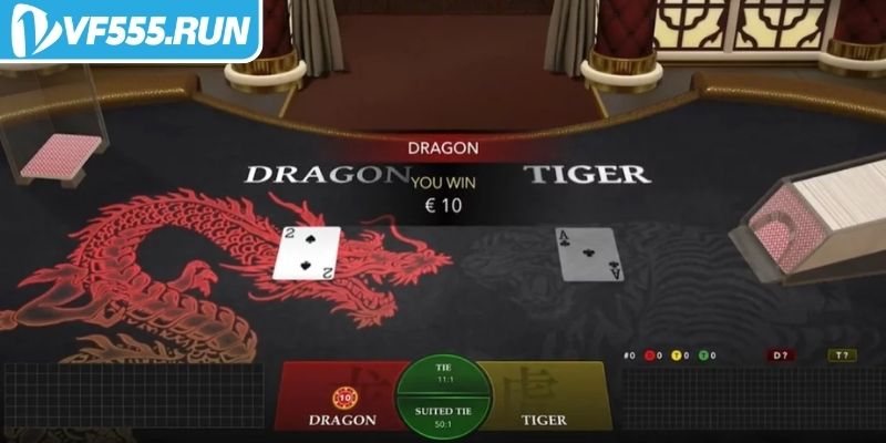 Các cửa cược trong Rồng hổ