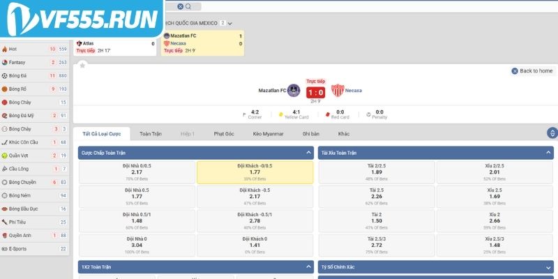 Sảnh UG VF555 – Trải Nghiệm Cá Cược Thể Thao Đỉnh Cao 2 Lý do anh em nên tham gia sảnh UG